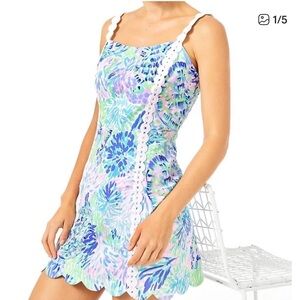 Lilly Pulitzer Jesse Romper Shell of a Party